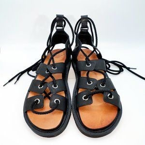 Dr. Martens Jasmine Gladiator Sandal, Black (Sz 9 / Fits Sz 10) RARE, Nw/oB